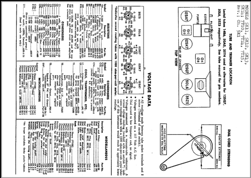 5K12 Ch= 5K1; Admiral brand (ID = 1541012) Radio