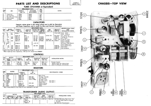 5L23 Ch= 5L2; Admiral brand (ID = 351440) Radio