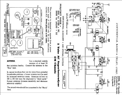 5M; Admiral brand (ID = 463391) Radio