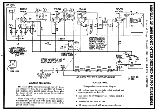 5S34 Ch= 5S3; Admiral brand (ID = 118166) Radio