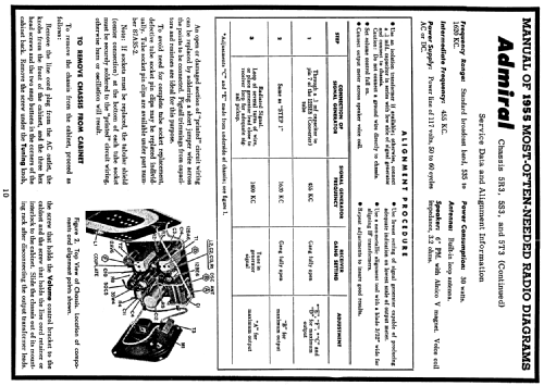 5T32 Ch= 5T3; Admiral brand (ID = 118182) Radio