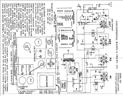 5VU ; Admiral brand (ID = 463471) Radio