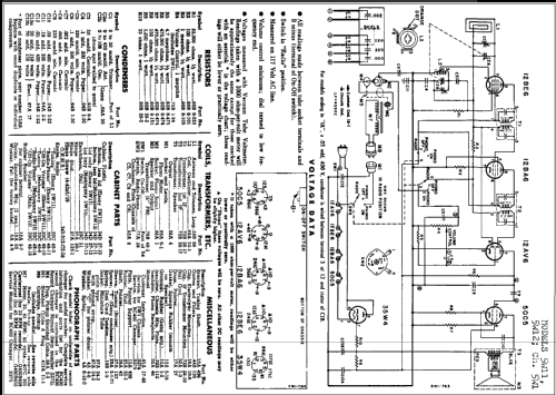 5W11 Ch= 5W1; Admiral brand (ID = 261096) Radio