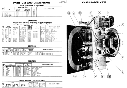 5W11 Ch= 5W1; Admiral brand (ID = 352307) Radio