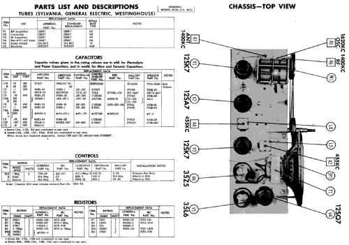 6C22 Ch= 6C2; Admiral brand (ID = 303141) Radio