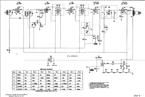 6C22A Ch= 6C2A; Admiral brand (ID = 303148) Radio