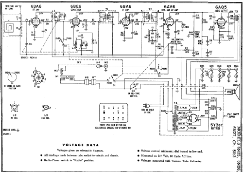 6N26 Ch= 5R2; Admiral brand (ID = 193117) Radio