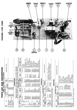 6N26 Ch= 5R2; Admiral brand (ID = 3040316) Radio