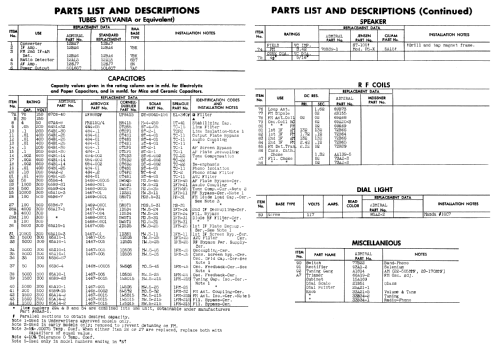 6R11 Ch= 6R1; Admiral brand (ID = 356206) Radio