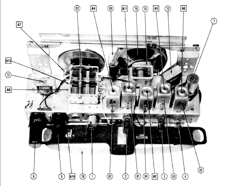 6R11 Ch= 6R1; Admiral brand (ID = 356208) Radio