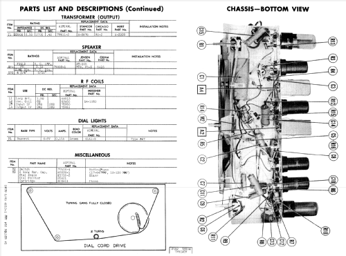 6V11 Ch= 6V1; Admiral brand (ID = 353717) Radio