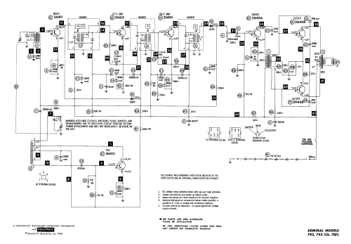 742 Ch= 7Q1; Admiral brand (ID = 481402) Radio