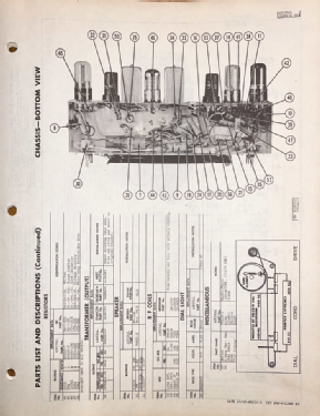 7C60UL Ch= 6B1; Admiral brand (ID = 2918404) Radio