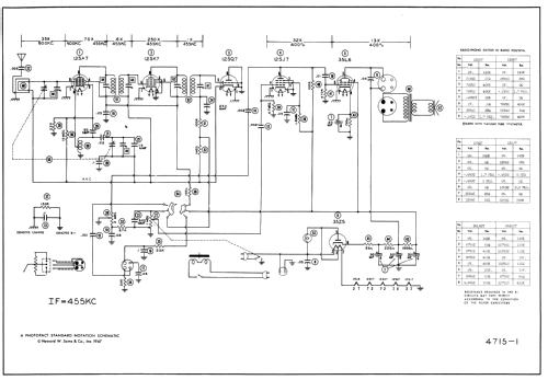 7C61 Ch= 6M1; Admiral brand (ID = 358213) Radio