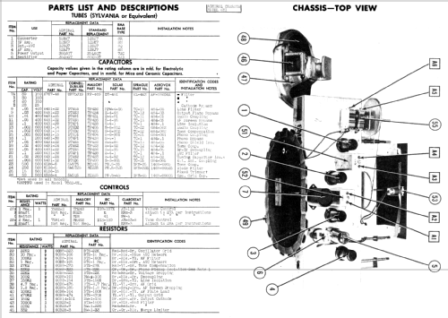 7C61 Ch= 6M1; Admiral brand (ID = 358214) Radio