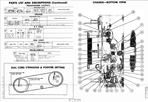 7C61 Ch= 6M1; Admiral brand (ID = 358215) Radio