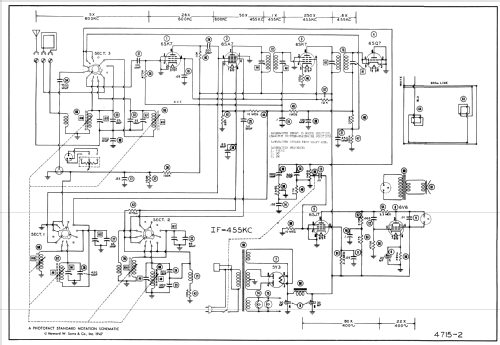 7C63 Ch= 7C1; Admiral brand (ID = 357541) Radio