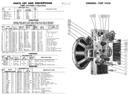 7C65W Ch= 7E1; Admiral brand (ID = 356275) Radio