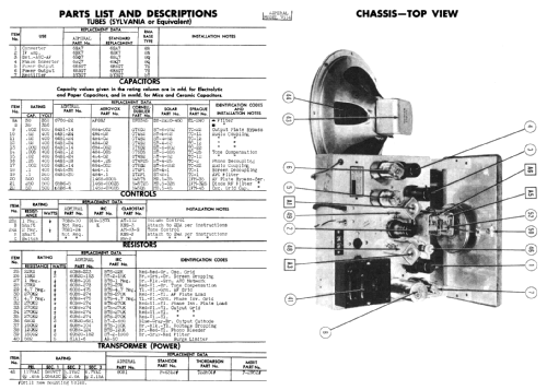 7G11 Ch= 7G1; Admiral brand (ID = 356176) Radio