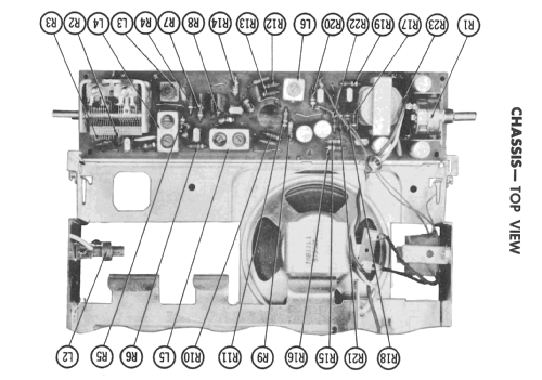 Transistor Roto-Scope Antenna 7L12 ; Admiral brand (ID = 2456180) Radio