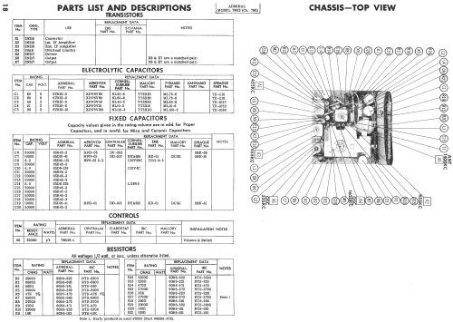 7M14 Ch= 7M1; Admiral brand (ID = 517380) Radio