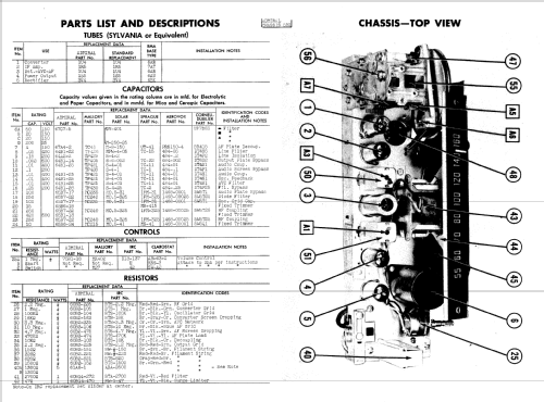 7P32 Ch= 5H1; Admiral brand (ID = 899207) Radio