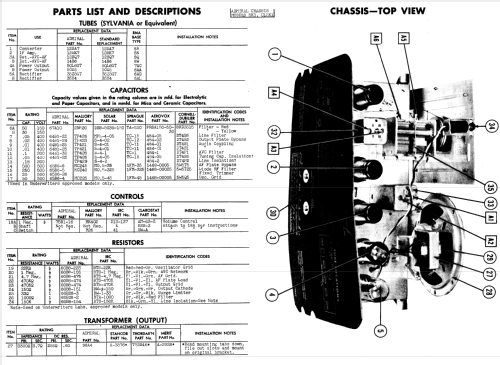 7T10 Ch= 5K1 ; Admiral brand (ID = 915841) Radio