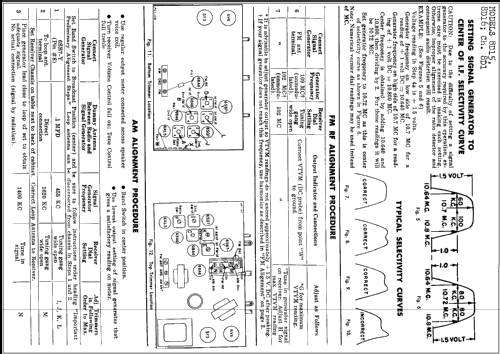 8D16 Ch= 8D1; Admiral brand (ID = 261503) Radio