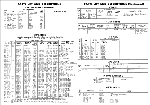 9E15 Ch= 9E1; Admiral brand (ID = 353275) Radio