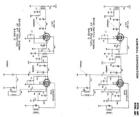 AM 6 ; Admiral brand (ID = 309777) Radio