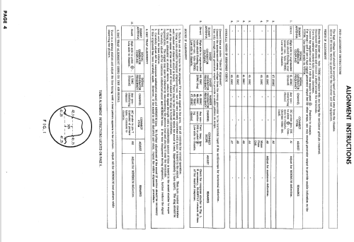 B121F1 Ch= 17G1; Admiral brand (ID = 999429) Télévision