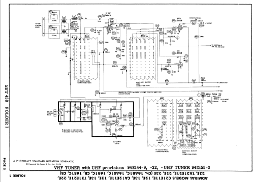 C21E11E Ch= 16S1C; Admiral brand (ID = 880300) Television