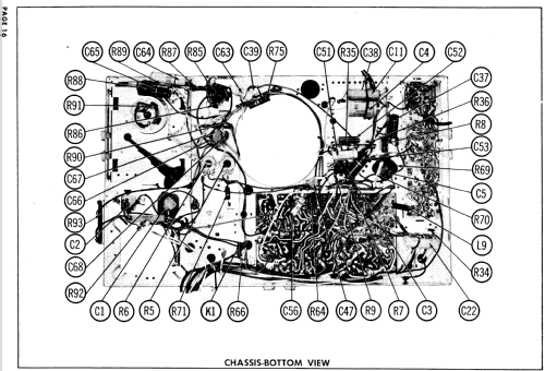 C21E11E Ch= 16S1C; Admiral brand (ID = 880311) Television