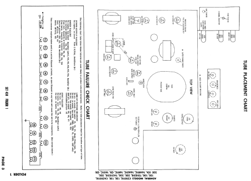 C21E11E Ch= 16S1CB; Admiral brand (ID = 880321) Television