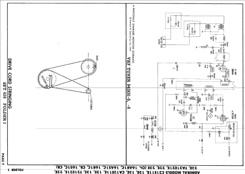 C21E11E Ch= 16S1CB; Admiral brand (ID = 880325) Television