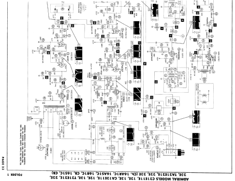 C21E11E Ch= 16S1CB; Admiral brand (ID = 880341) Television