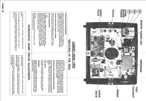 C21E12 Ch= 16E1C; Admiral brand (ID = 2570772) Television