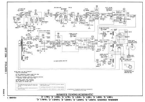 C21E13 Ch= 16E1; Admiral brand (ID = 2570261) Television