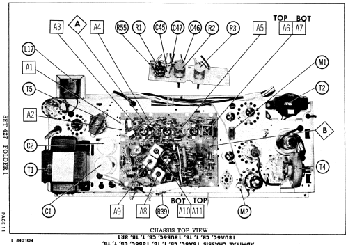 C21G12 Ch= 18B6CB; Admiral brand (ID = 925115) Television