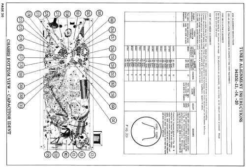 C21G12 Ch= 18B6CB; Admiral brand (ID = 925124) Television