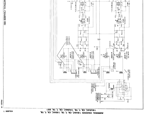 C21G3 Ch= 18A6C; Admiral brand (ID = 925487) Television