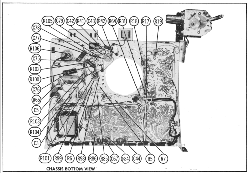 C223R17 Ch= 20Y4C; Admiral brand (ID = 2210229) Television