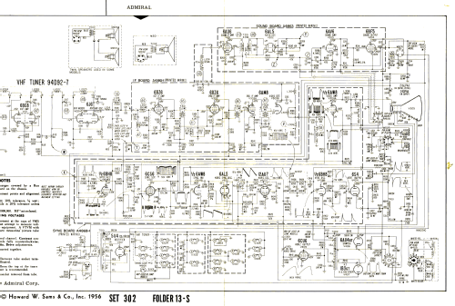 C23B17 Ch= 20Y4E; Admiral brand (ID = 2694791) Fernseh-E