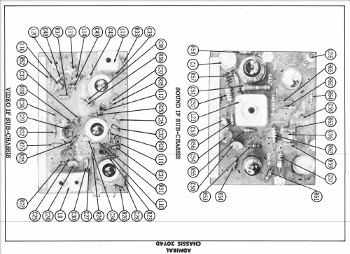 C28B6N Ch= 20Y4D; Admiral brand (ID = 2302878) Television