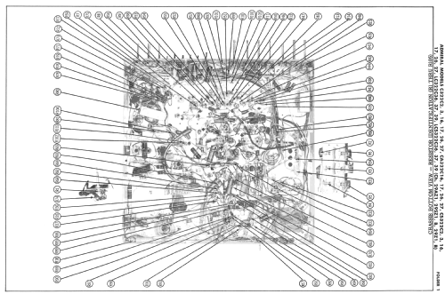 C322C17 Ch= 29Z1; Admiral brand (ID = 2493232) Television