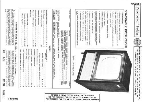 CA322C16 29AZ1; Admiral brand (ID = 2493868) Television