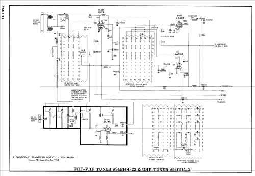 CH21F52 Ch= 17B1; Admiral brand (ID = 842400) Television