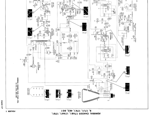 CH21F52 Ch= 17B1; Admiral brand (ID = 842405) Television