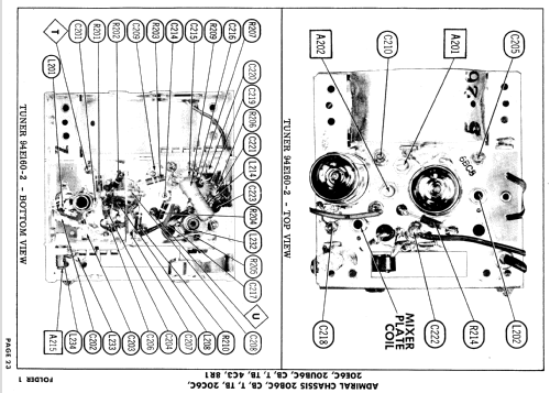 CH21H32 Ch= 20B6C; Admiral brand (ID = 867509) Television