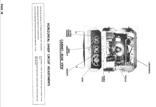 CH21H32 Ch= 20B6C; Admiral brand (ID = 867514) Television